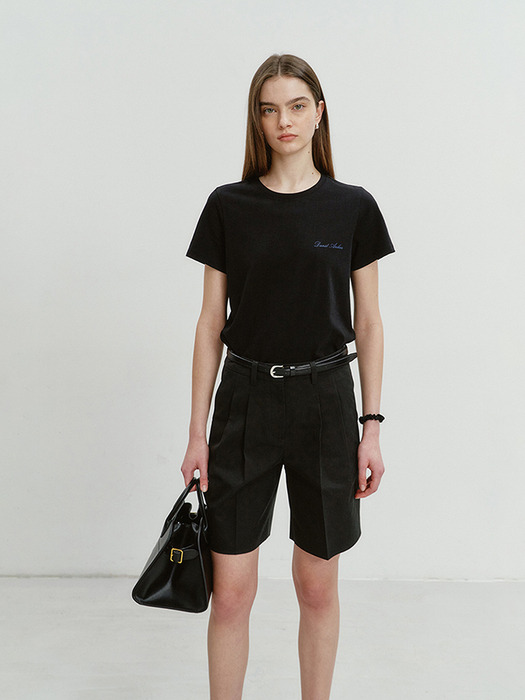 BERMUDA CHINO SHORTS BLACK_UDPA4B228BK