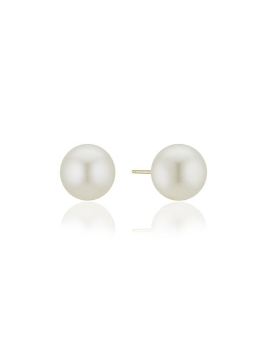 [14K] Essential Pearl Earrings (10mm)