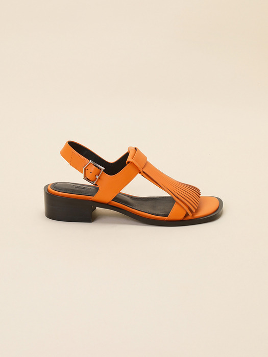 Slim tassel sandal(orange)_DG2AM24042ORE