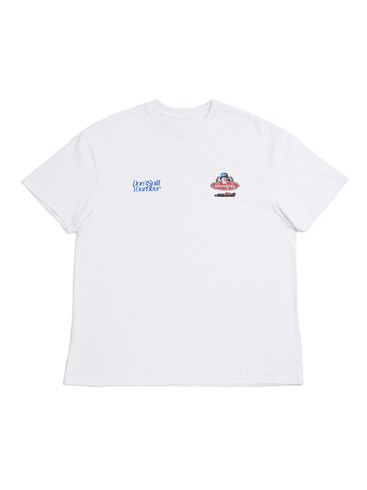 Speedbump Logo DTP T-Shirt White