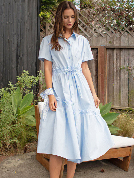 POCARI Shirt Dress(포카리)_LIGHT BLUE