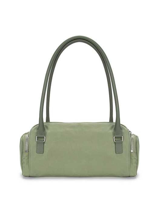 NYLON BOSTON BAG IN KHAKI