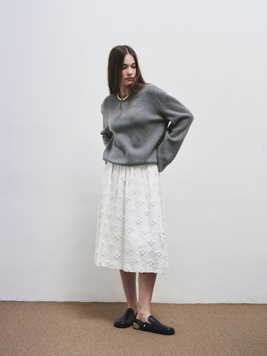 Jeanne Skirt  Ivory (TA4727A020)