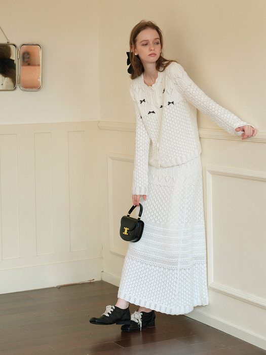 Cest_Crochet long skirt