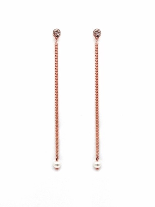 Swarovski & Pearl drop RG Earrings