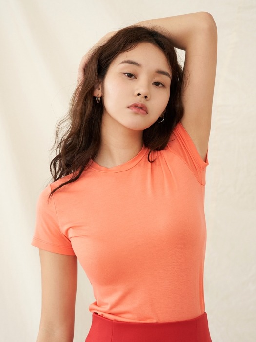 BASIC T-SHIRTS CORAL