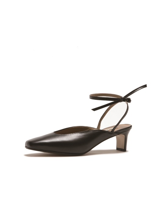 Slingback Heel - black