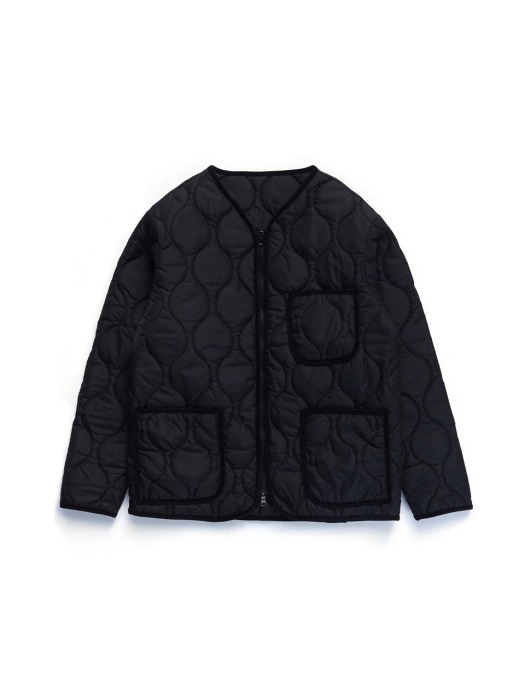 Quilted Liner Jacket (Black)