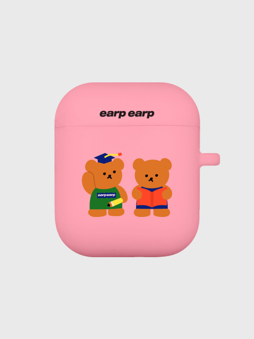 Smart bear friends-pink(Air pods)