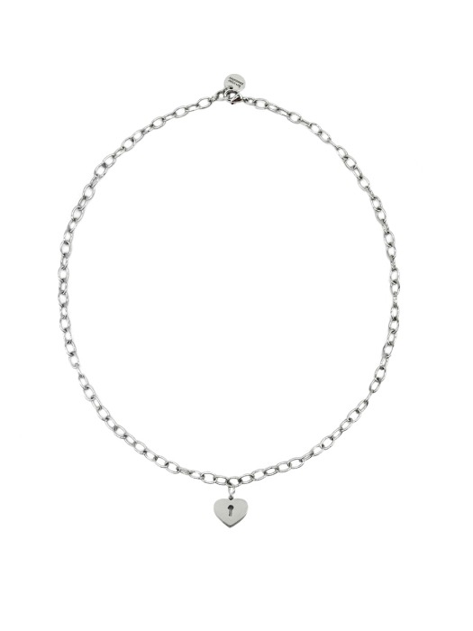 Mini Heart Medal Necklace