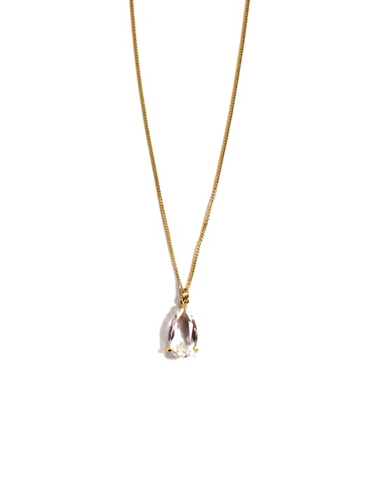CL111 Waterdrop cubic necklace