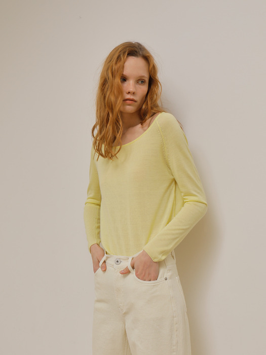 Cashmere Wool Bland Sweater_LM