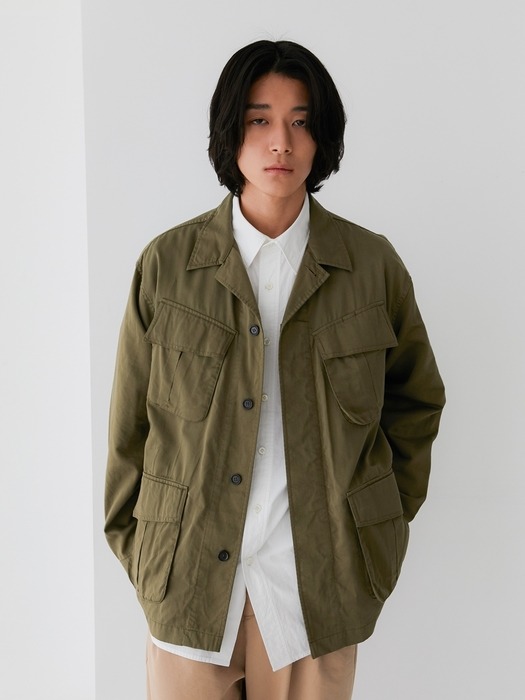 JUNGLE FATIGUE JACKET (OLIVE) 