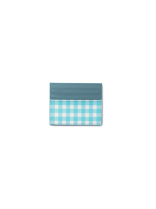 Gingham Card Wallet Small (2 COLOR)