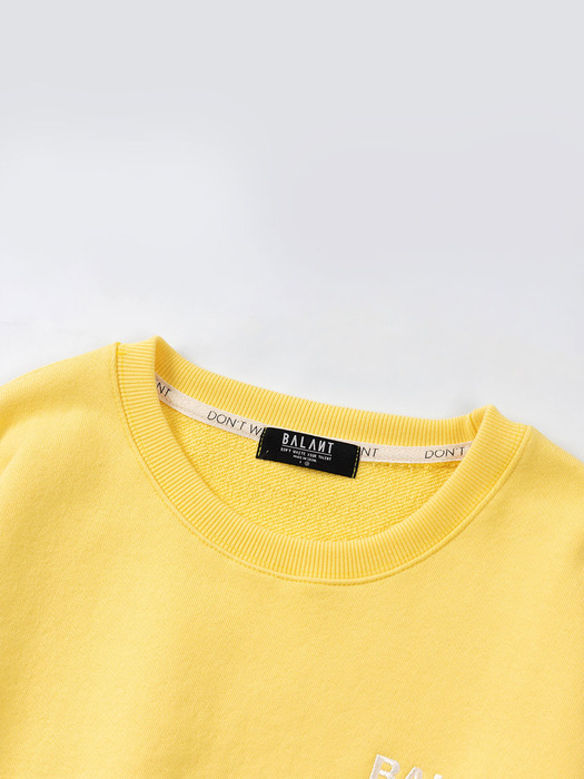 Hope and Passion Basic Sweatshirt - Yellow