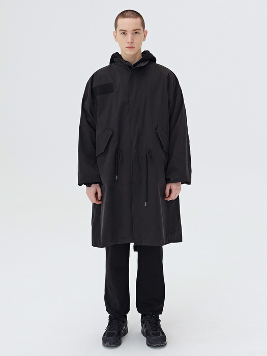 M-51 OVER FISHTAIL COAT_BLACK