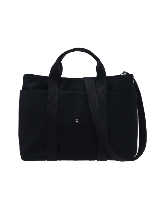 Stacey Daytrip Tote Canvas L Black