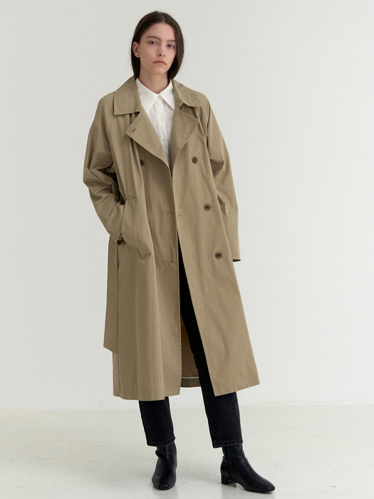standard trench coat-light khaki