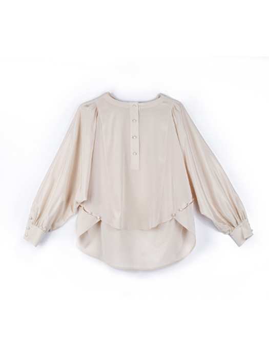 SCARF BLOUSE IVORY