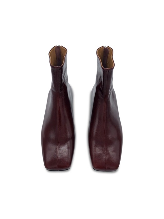 WILLY BOOTS PATENT BURGUNDY