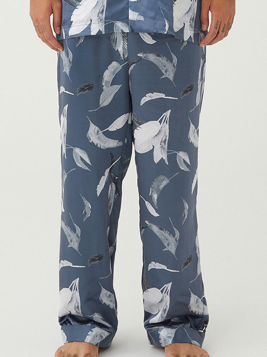 LSD X GILMONG Pajama Pants_Navy 