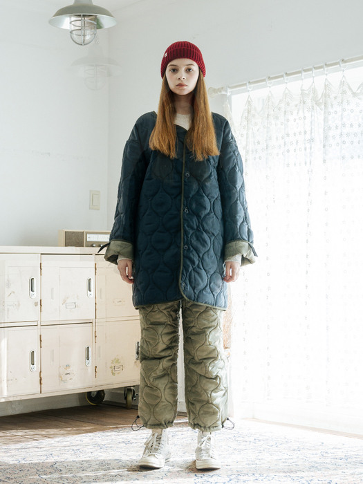 BU Quilted Pants / Olive
