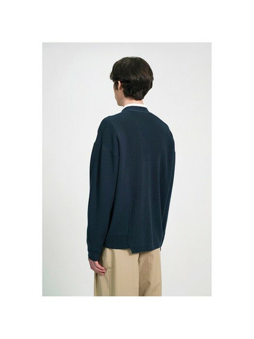 oversize cardigan_CWWAS21001GRX