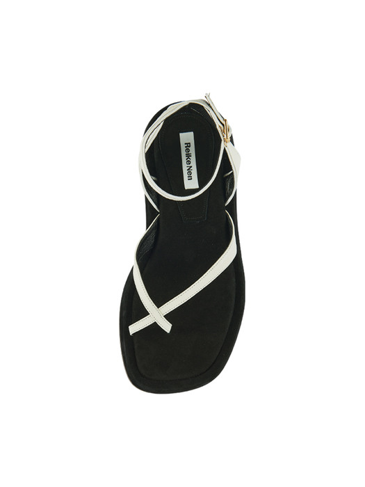 RM2-SH022 /  X Ankle Strap Platform Sandals