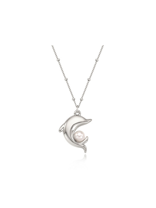 Dolphin Necklace_2Color