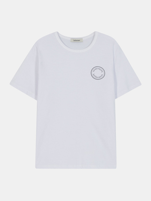 short sleeve logo t-shirts (white)