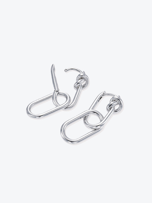 Celine Knot Link Earring