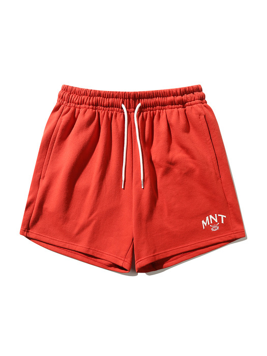 MNT Sweat Shorts(BRICK)