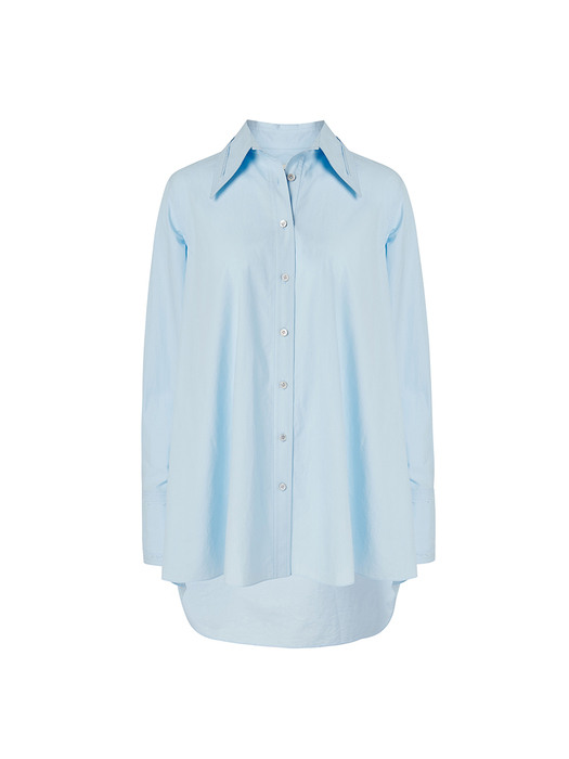 LAYERED COLLAR AND SLEEVE BLOUSE_Sky Blue [U1M0B402/52]