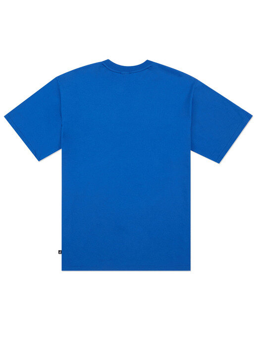 Curved Logo T-Shirt_Blue