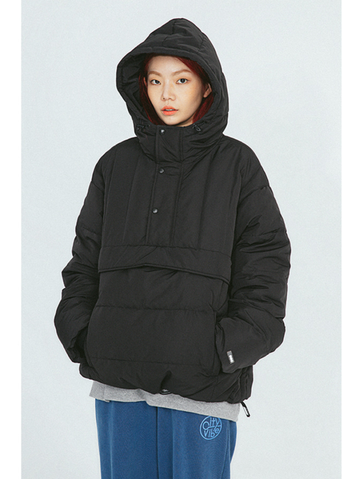 Quilting Anorak Jumper Black (MBDAX65010)