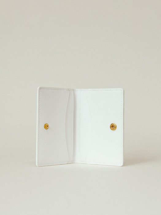 [단독]Fantine Card Holder / Porcelain White