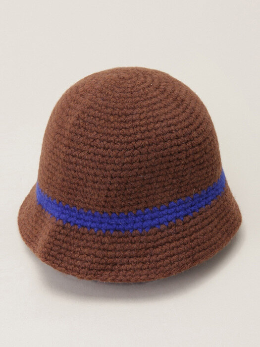Wool-blend Knit Bucket Hat_L7RAW20240CMX
