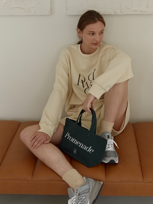 promenade bag (S) - green
