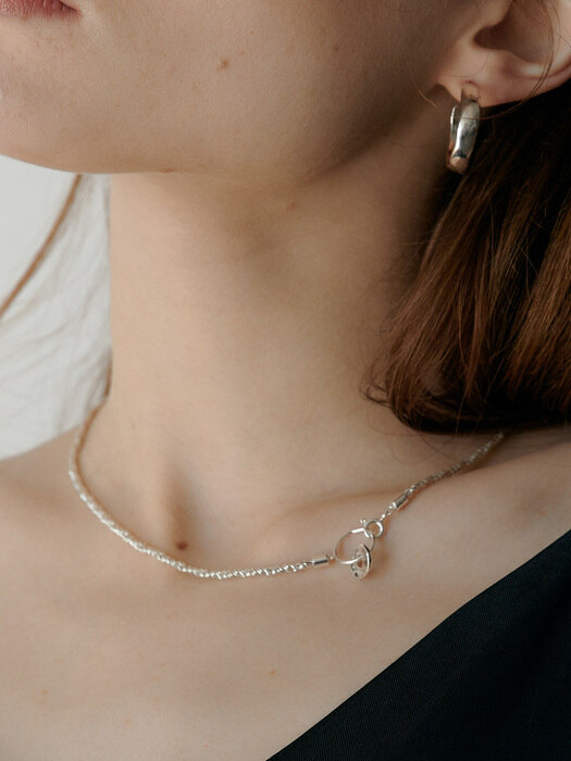 twist chain necklace (thin)