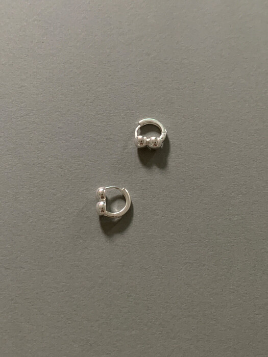 Two Ball Point Earrings