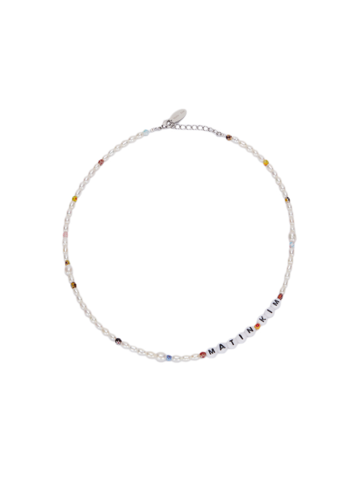 MATIN KIM BEADS NECKLACE IN MIX