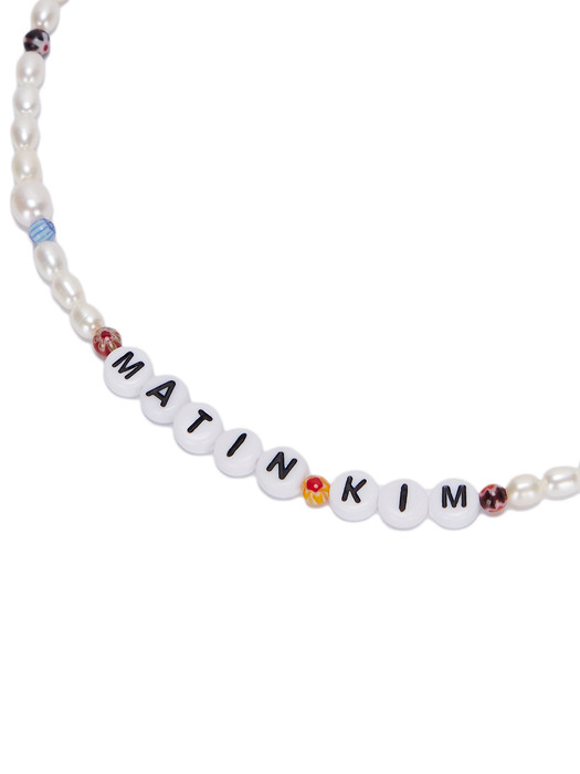MATIN KIM BEADS NECKLACE IN MIX