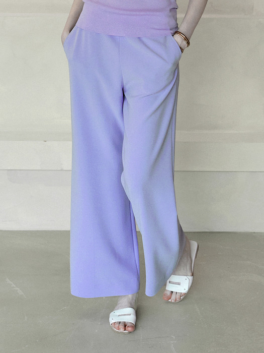 Mari Colorful Pants Violet