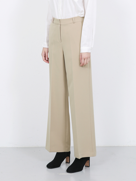 W90 WIDE SPAN SLACKS_DEEP BEIGE