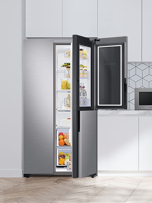 삼성전자 양문형 냉장고 RS84B5041M9 3도어 푸드쇼케이스 메탈쿨링  (설치배송/인증점)