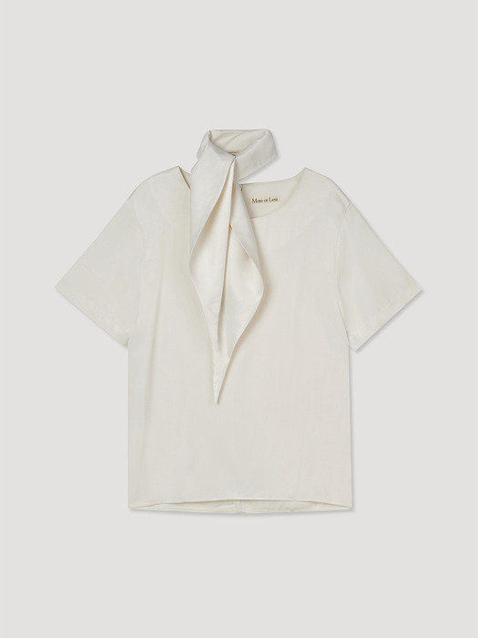 Scarf Blouse - Ivory