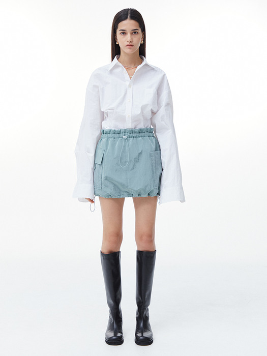 Pocket Padded Skirt (Mint)