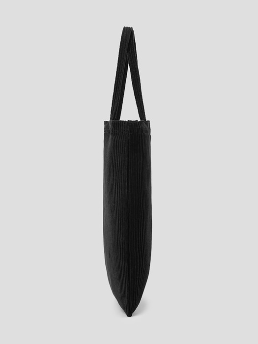 Corduroy Mini Eco Bag  Black (KE2XD3M015)