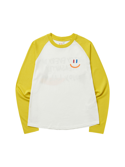 LaLa Raglan T-Shirt(라라 래글런 티)[Orange]