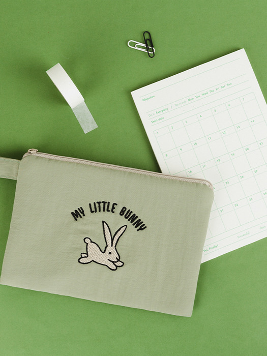 Airy Basic Pouch - MY LITTLE BUNNY